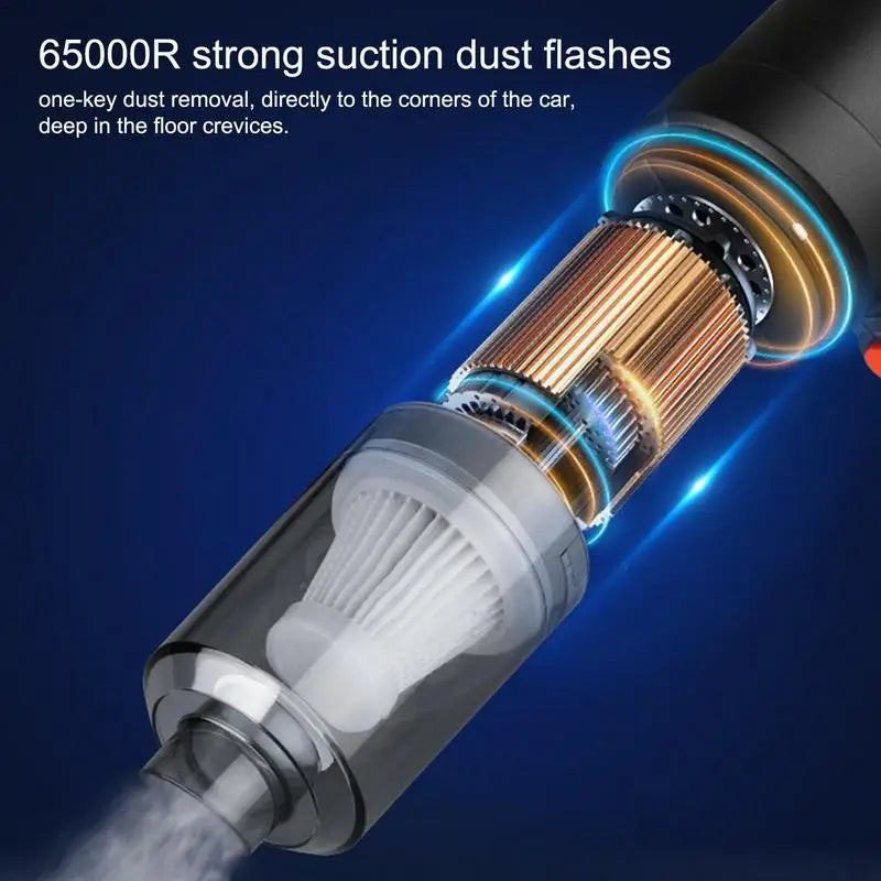 Powerful Wireless Car Vacuum Cleaner
