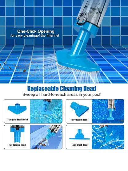 3   in   1   Cordless   Rechargeable   Pool   Vacuum   Cleaner